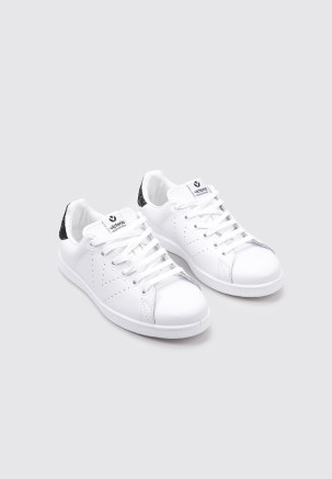 VICTORIA PIEL & GLITTER Blanco