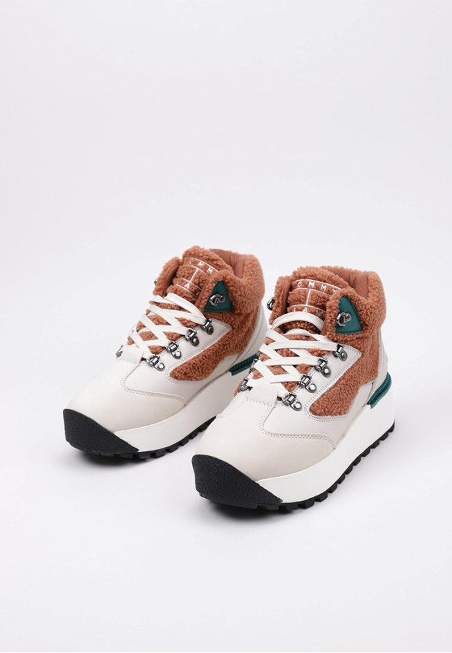 TOMMY HILFIGER TOMMY JEANS WARM HYBRID BOOT Beige