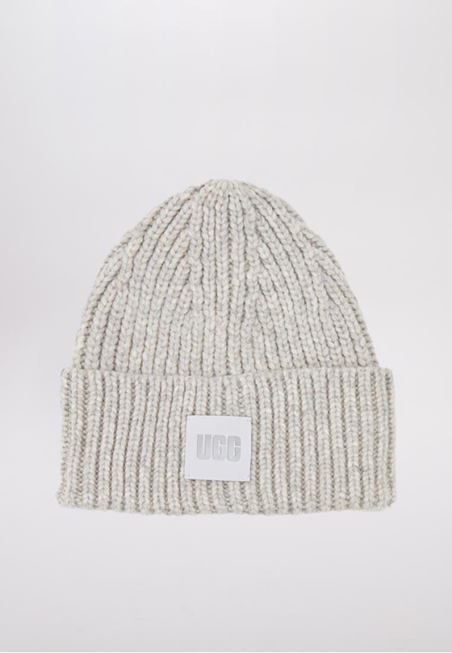 UGG CHUNKY RIB KNIT BEANIE Gris