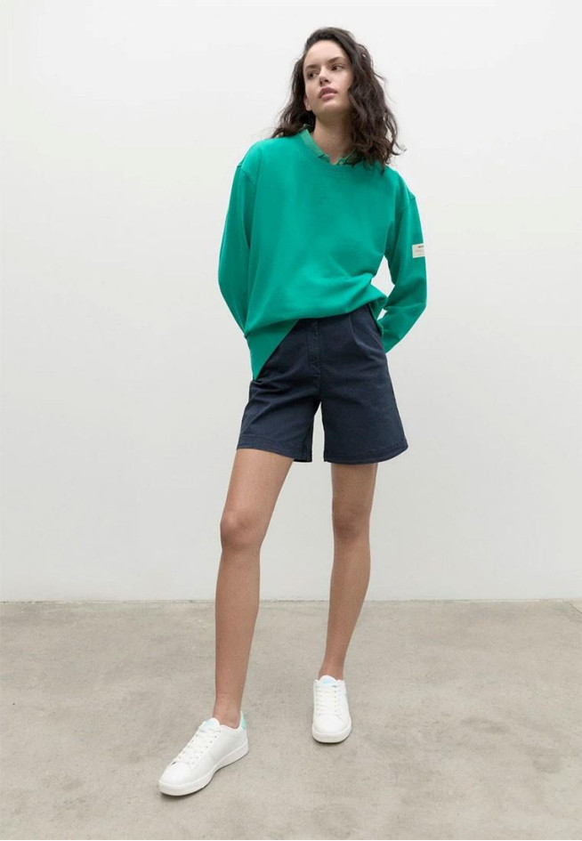 ECOALF STORMALF SWEATSHIRT WOMAN Verde