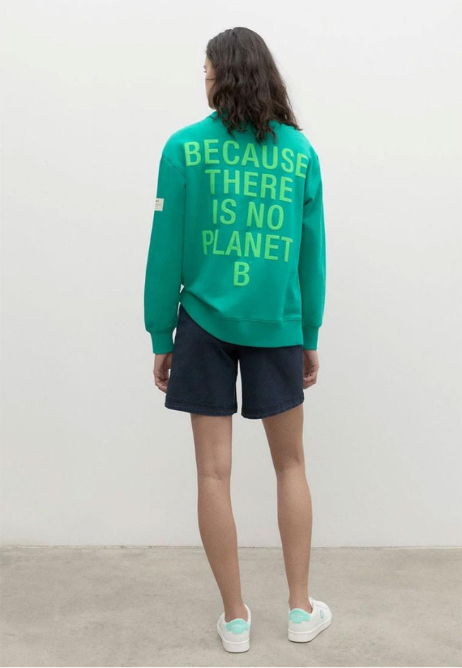 ECOALF STORMALF SWEATSHIRT WOMAN Verde