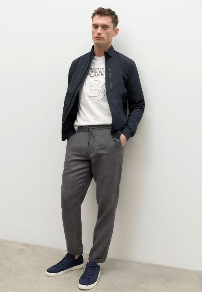 ECOALF AMPATOALF JACKET MAN Azul