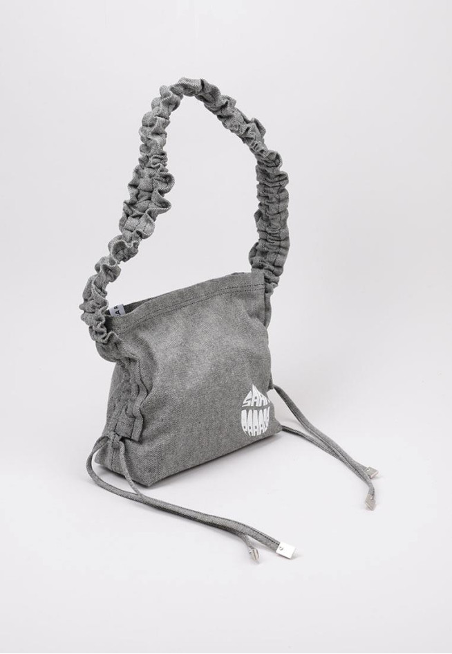 SARA PARADA KAIA MINI LOGO BAG  Gris