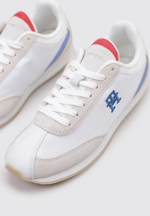 TOMMY HILFIGER TH HERITAGE RUNNER Blanco