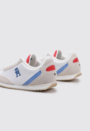 TOMMY HILFIGER TH HERITAGE RUNNER Blanco