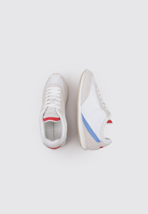 TOMMY HILFIGER TH HERITAGE RUNNER Blanco