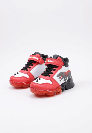 BULL BOYS T-REX MID LUCES Blanco