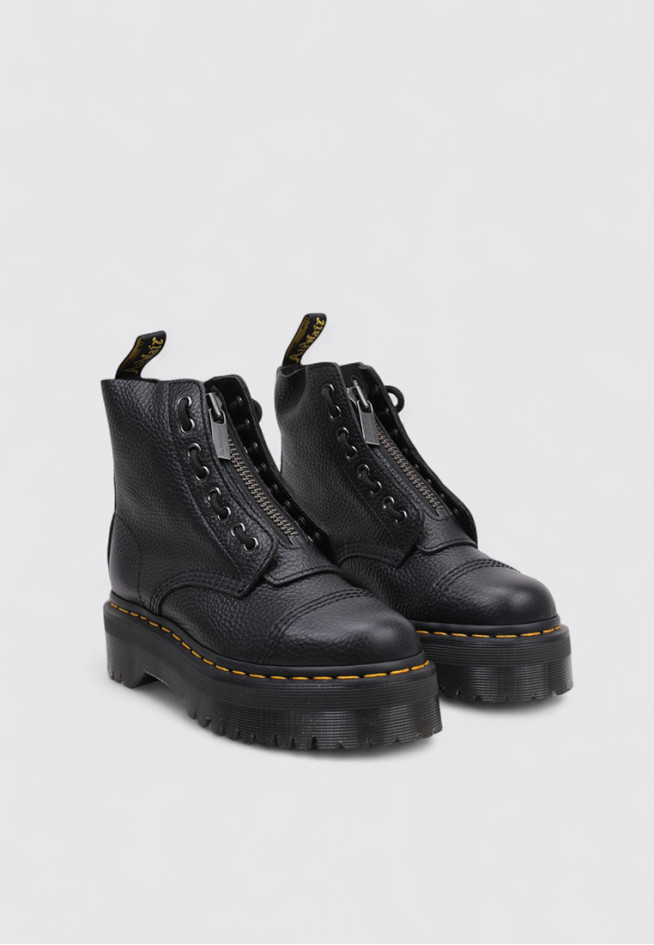 DR MARTENS Sinclair Black Milled Nappa Negro